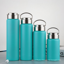 Custom Big Capacity Vacuum thermos flask For Outdoor Sports Keep hot and Cold Water Bottle